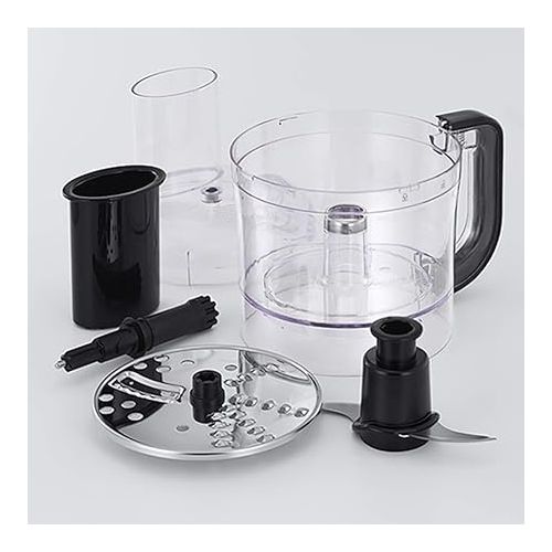  Russell Hobbs Compact Mini Kitchen Machine Space-Saving Design, Stainless steel / black