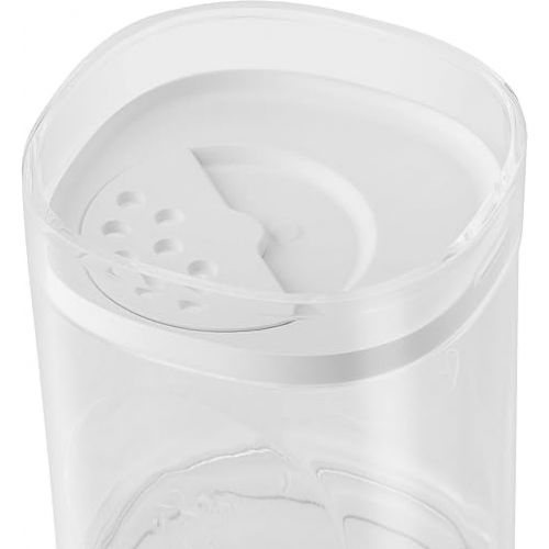  ZWILLING Fresh & Save Cube Spice Jars, 3 Pieces, Size XS, Modular & Stackable Storage Jar, Airtight & Vacuum Storage, Dishwasher Safe, Transparent