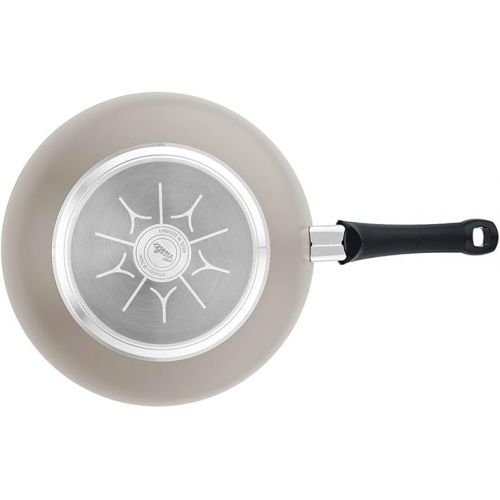  Fissler Ceratal / Aluminium Wok (Diameter 30 cm, 5.2 L) Ceramic Frying Pan Coated Non-Stick High Rim Free from PFAS/PTFE Made in Germany - Induction