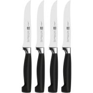 Zwilling 140 x 250 mm 4 Star Steak Knife, Set of 4, Stainless Steel