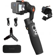 hohem iSteady Pro 4-Gimbal Stabiliser 3 Axis Compatible with GoPro 12/11/10/9/8/7/6/5, for Osmo Action/Insta360 One R and Other Action Cameras IPX4 Splash-Proof