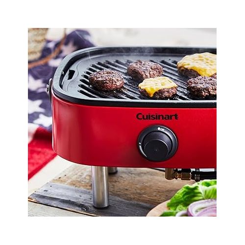  Cuisinart CGG-750 Portable, Venture Gas Grill, Red