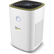 Karcher Air Purifier AF 20, Air Flow Rate: 220 m³/h, Up to 40 m² Rooms, Eliminates 99.95% of Particles up to 0.3 μm such as Fine Dust, Aerosols, Allergens & Odors, Automatic Function, Timer, Night