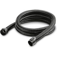 Karcher Plastic, suction hose extension 3.5 m, suitable for all Karcher wet/dry vacuum cleaners, increases the operating radius, increases freedom of movement