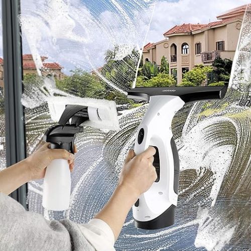  Aidodo battery window vacuum cleaner for windows, tiles, window cleaners cleaning device, fast and reliable