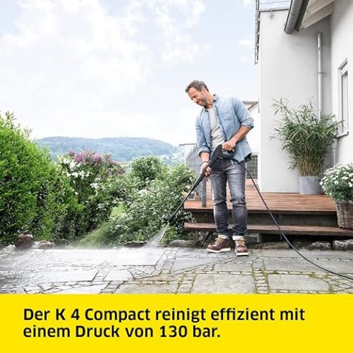  Karcher K4 Compact 1.637-503.0 High-Pressure Washer.