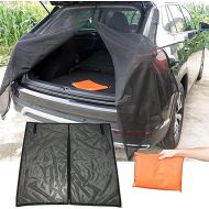 Wing Door Boot Cover, Sun Protection, Tailgate Car, Mosquito Net, Curtains Curtain for Roof, Caravan, Camper, Van, Camping (180 x 150 cm)