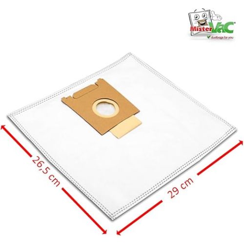  MisterVac Vacuum Cleaner Bags Pack of 20 Compatible with Bosch Type VCBS550V20