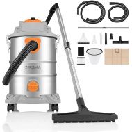 Zeegma ZONDER PRO MULTI Wet/Dry Vacuum Cleaner, Industrial Vacuum Cleaner 1600 W for Ash, Container 25 L, Filter in Set, Upholstery Nozzle Blow Function