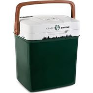 peme Essential | 23 L | Pine Forest | Thermoelectric | with Eco Mode | AC/DC | for Cooling and Keeping Warm | Cool Box with 12 Volt and 230 Volt Connection | Mini Fridge for Car and Camping