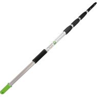Axis Line Professional Telescopic Pole 12 Metres, 5 Poles Selectable 8/10/12/14/16 Metres, Professional Edition with Sliding Stone + Grip Protector, Cleaning Glass, Window, Patio Roof, Solar (12 m)