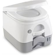 Dometic 9108557679 Portable 972 with 360° Druckspulung Portable Toilet-White / Grey