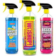 WOSHUP! Caravan / Motorhome Cleaner with Xtra Skin Effect Starter Set - Exterior Cleaner - Concentrate for Camping, Caravan, Awning, Awning, Fibreglass and Aluminium (Starter Pack)