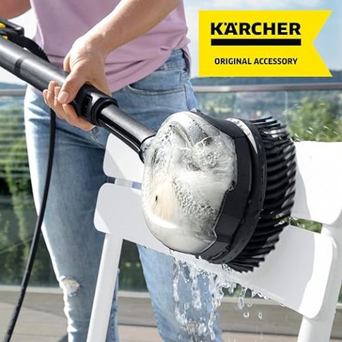  Karcher rotating washing brush WB 120, incl. universal brush attachment (compatible with all Karcher pressure K 2, K 7 washers).