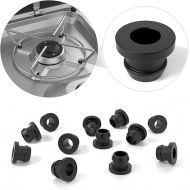 Siegvoll 12 Pcs Rubber Grommet Guides Rubber Grommets for Pot Support with 5mm Rods Dometic, Smev and Thetford Accessories for RV Hob Rust Rubber Feet