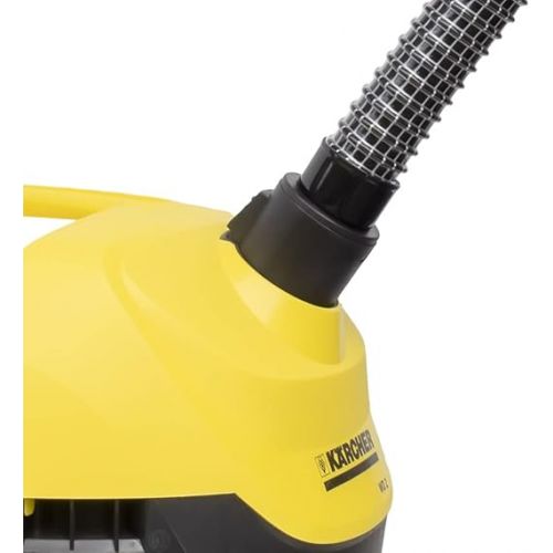  PRIMEBAG - Suction Kit - Fabric Hose with Click Lock Compatible with WD 1 Compact Battery, WD 2, WD 2 Plus, WD 3, WD 4, WD 5, WD 6 P Premium and much more. Karcher - Best Vacuum Performance (3 Metres)