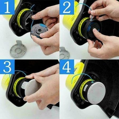  Odashen 6 Pieces Spool and Line for Karcher LTR 18-30 (14443120) Grass Trimmer Replacement 2.444-016.0