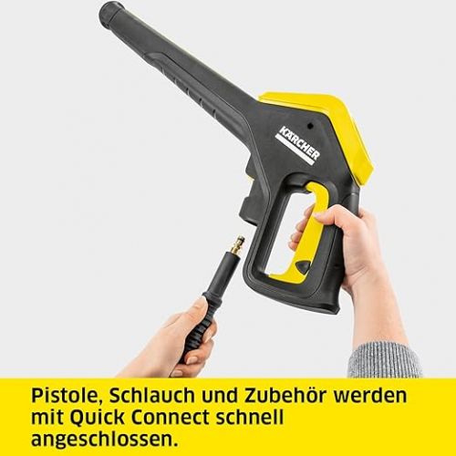  Karcher K 5 Premium Power Control Pressure Washer, Pressure: 145 bar, Flow rate: 500 l/h, Cleaning area: 40 m²/h, App Home & Garden, Gun, Rotabuse, Part of the Cashback Promotion