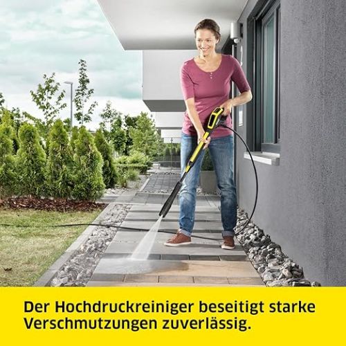  Karcher K 5 Premium Power Control Pressure Washer, Pressure: 145 bar, Flow rate: 500 l/h, Cleaning area: 40 m²/h, App Home & Garden, Gun, Rotabuse, Part of the Cashback Promotion