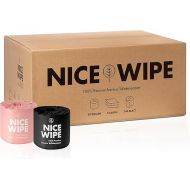 NiceWipe Bamboo Toilet Paper, 100% Bamboo, 24 Rolls of 240 Sheets, 3-Ply, Ultra Soft, Tear-Resistant, Skin-Friendly, Vegan, No Plastic, Environmentally Friendly and Sustainable Toilet Paper (Natural)