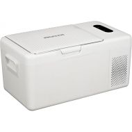 Alpicool S15 16.8 Litre Cool Box 12 V Car Fridge Mini Electric Fridge, Portable Camping Freezer Box with USB Connection (White)