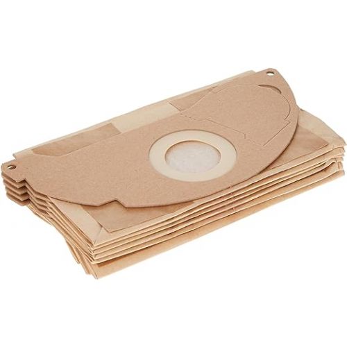  Karcher - 5 x Filter Paper Bags for Water and Dust Vacuum Cleaner - Compatible with: A2000 to A2099 and WD2.000 to WD2.399 - Ref 6.904 - 322.0, 69043220