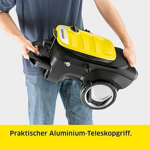  Karcher Hochdruckreiniger K 7 Compact, Druck: max. 180 bar, Durchfluss: 600 l/h, Flachenleistung: 60 m²/h, Wasserfilter, Gewicht: 16 kg, Hochdruckschlauch und -pistole, Dreckfraser, Strahlrohr