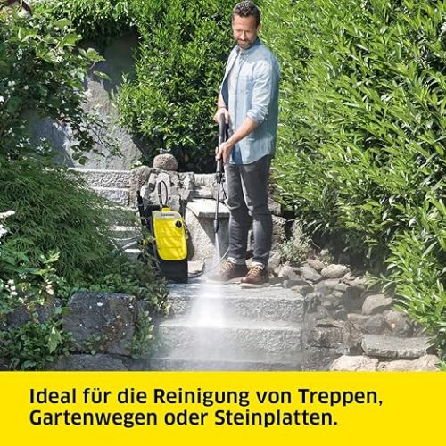  Karcher Hochdruckreiniger K 7 Compact, Druck: max. 180 bar, Durchfluss: 600 l/h, Flachenleistung: 60 m²/h, Wasserfilter, Gewicht: 16 kg, Hochdruckschlauch und -pistole, Dreckfraser, Strahlrohr