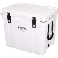 VEVOR Passive Cool Box Ice Box 49.55 L, Insulated Cool Box Camping Thermal Box 40-45 Cans, Camping Box Fridge with Bottle Opener, Insulation Cool Box Portable, Ice Chest Cooler Multifunctional