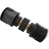 2x Quick Release for Gun & Pressure Washer for Karcher Quick Connect with Double-Sided M22 AG Adapter and Plastic Holder