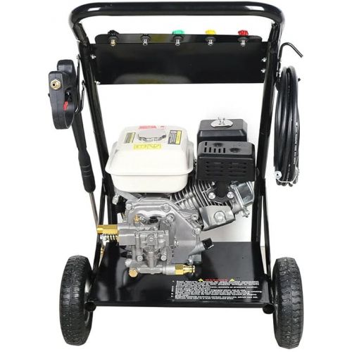  Petrol Pressure Washer Petrol Engine Steam Jet 170-190 Bar Adjustable Pressure Washer for Cars Farms