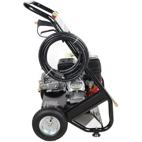  Petrol Pressure Washer Petrol Engine Steam Jet 170-190 Bar Adjustable Pressure Washer for Cars Farms