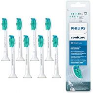 Philips Sonicare Original brush head ProResults HX6018 / 07, up to 2x more plaque removal, pack of 8, standard, white