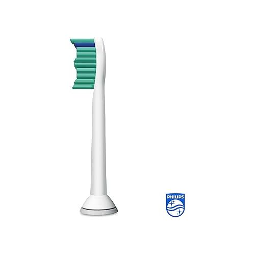  Philips Sonicare Original brush head ProResults HX6018 / 07, up to 2x more plaque removal, pack of 8, standard, white