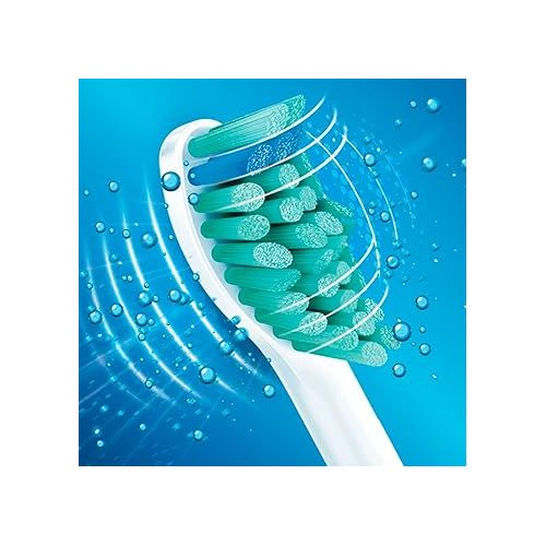  Philips Sonicare Original brush head ProResults HX6018 / 07, up to 2x more plaque removal, pack of 8, standard, white