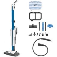 Polti Vaporetto SV620_Style Steam Mop with Integrated Hand Cleaner, Floor and Carpet Cleaning, with Extra Steam Function, 15 Accessories, Vertical Parking Position, Blue