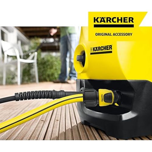  Karcher 2.645-194.0 Schlauchkupplung (Universal Plus, mit Aqua Stop) schwarz, Klein