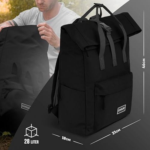  Coolin' Cool Backpack 30 L Backpack with Cooling Compartment for Beer, Picnic, Drinks etc. Cool Bag as Backpack - Practical & Simple Thermal Backpack for Beach or Hiking