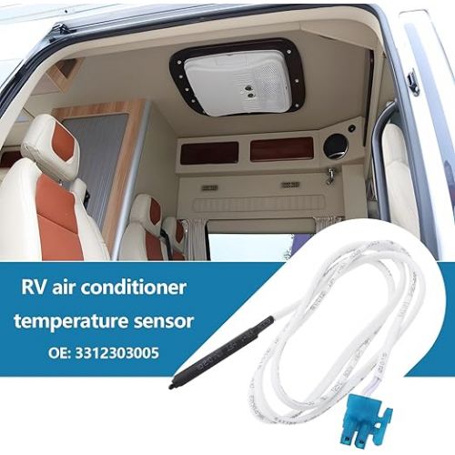  Be In Your Mind RV-Klimaanlage AC-Thermistor Frostschutzsensor Kompatibel mit Dometic RV-Klimaanlagen-Steuersensor Ersatz 3312303005