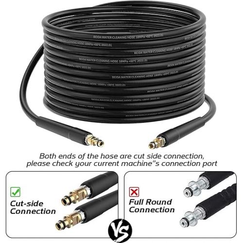  Stone Banks 10m High Pressure Hose for Karcher K2 K3 K4 K5 K6 K7 Pressure Washer, Pressure Washer Hose Extension Hose, Quick Connect Connectors and Adapter Piece