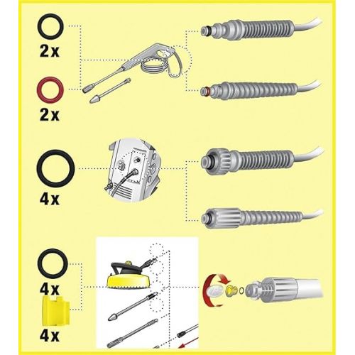  Karcher Ersatz O-Ring-Set