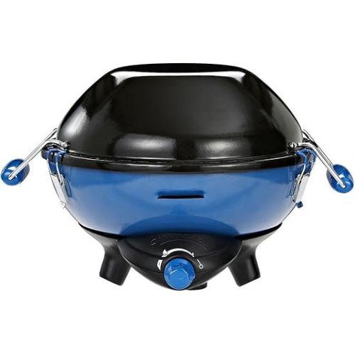  Campingaz Party Grill 400 CV for Use with a Valve Gas Cartridge CV300+ or CV470+ (Piezo ignition), blue