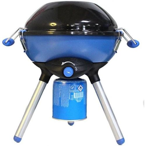  Campingaz Party Grill 400 CV for Use with a Valve Gas Cartridge CV300+ or CV470+ (Piezo ignition), blue