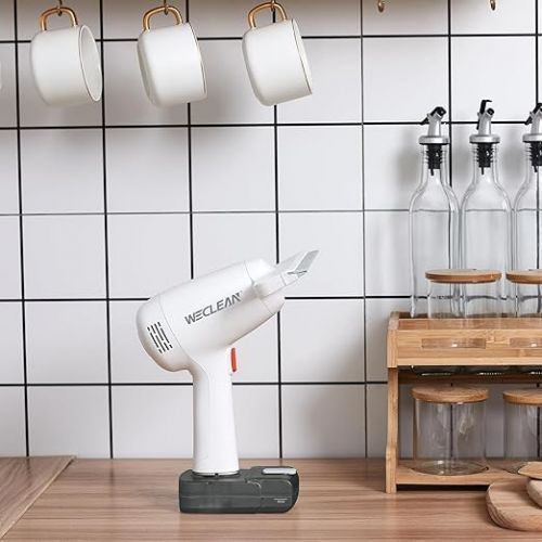  WECLEAN W1 Window Cleaner Vacuum Cleaner White Cleaner for Cleaning Glass and Mirrors in Bathroom and Kitchen White Cleaner