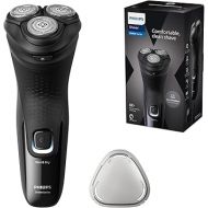 Philips Shaver Series 3000X - Electric Wet and Dry Razor for Men in Black with SkinProtect Technology, Fold-Out Beard Trimmer (Model X3001/00)