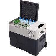 VEVOR 50 L Car Fridge Compressor Cool Box Mini Fridge Holiday Insulated Box Mini Fridge Cool Box Car and Socket