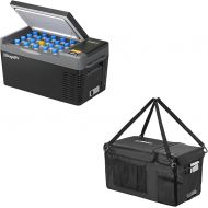 BougeRV CRPRO 20L Compressor Cool Box (Black) with Storage Bag for CRPRO20