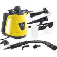Sichler Haushaltsgerate Steam Steams: Portable Steam Cleaner with Large Accessory Pack 1000W Steam Jet Safer Handheld Steam Cleaner