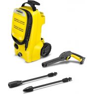 Karcher K 3 Compact Pressure Washer, Maximum Pressure: 120 Bar, Flow Rate: Max. 380 l/h, Surface Performance: 25 m²/h, Water Filter, Weight: 4.2 kg, High Pressure Hose and Gun, Dirt Blaster, Jet Pipe