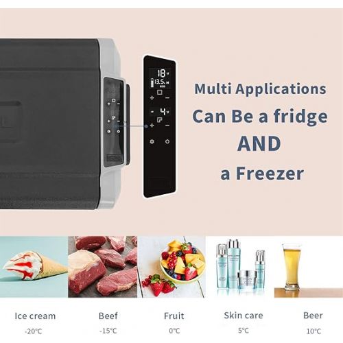  Alpicool T50 50 Litre Cool Box 12 V Portable Mini Fridge Freezer Box